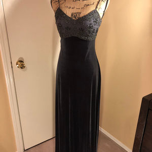 Rhapsody Evening Gown Charcoal Grey Sz 4